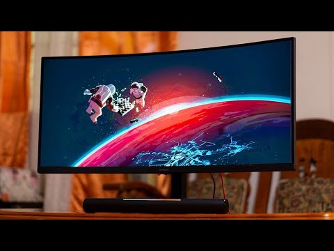 Huawei MateView GT 27 Curved Monitor 2K Resolution and 165Hz - YouTube