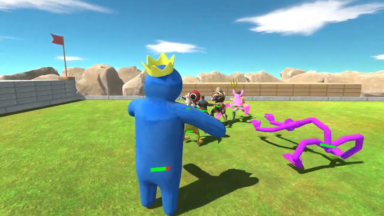 Creepy Monster VS Super Hero - Rainbow Friends VS Marvel & Dc Comics   ARBS