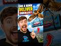 🦅 Can A Hawk Deliver Chocolate? 🍫😱 | MrBeast Style Challenge #MrBeast #Shorts #Feastables #Challenge