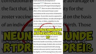 Impfung gegen Demenz
