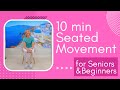 10 minutes of Seated Movement to Get Energized | Chair Exercises for Seniors