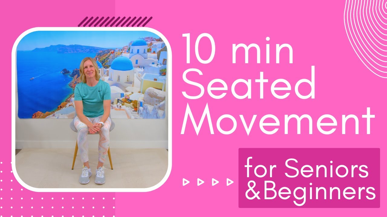 10 minutes of Seated Movement to Get Energized