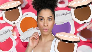FENTY BEAUTY- Cheeks Out Freestyle Cream Bronzer + Blush (yeah...all 10) | kinkysweat