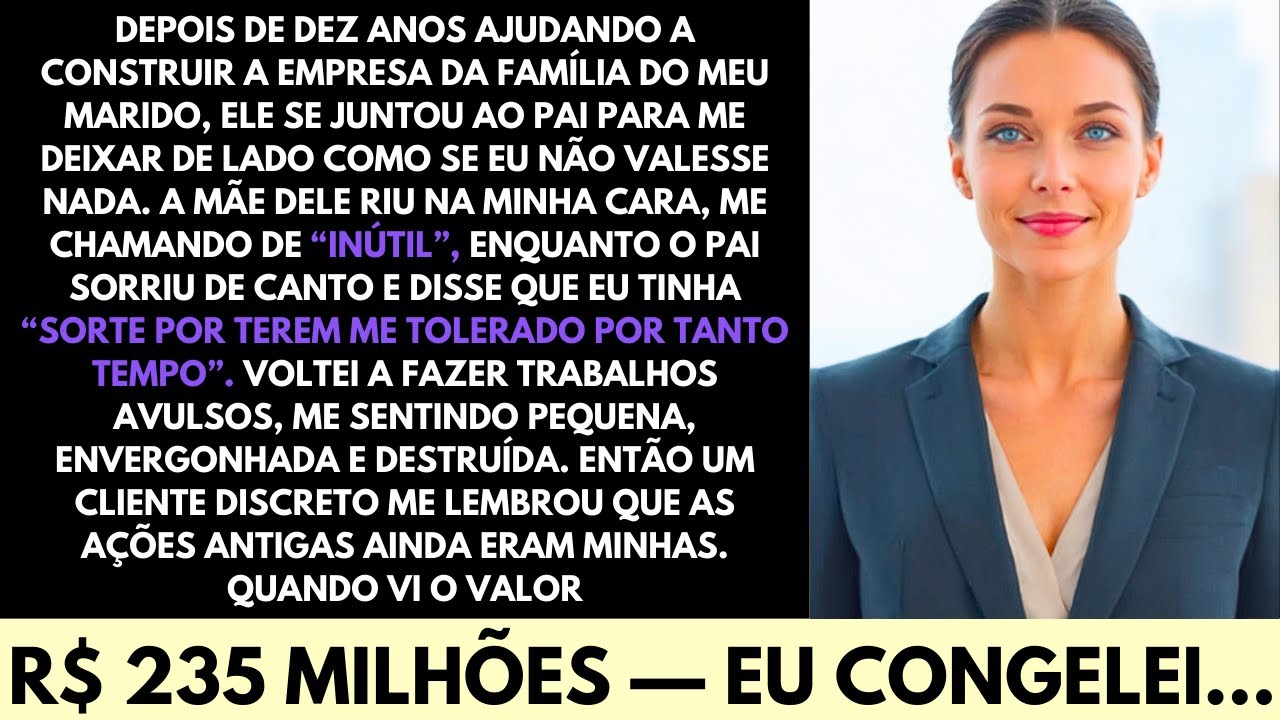 Depois Que a Família do Meu Marido Me Expulsou, Minhas Ações de $47M Me Levaram ao Poder e Luxo
