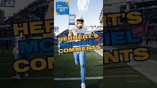 Justin Herbert spoke on Sunday