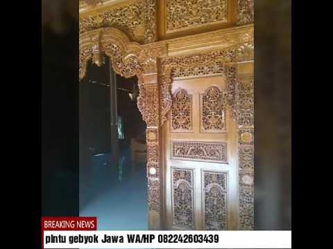  Pintu  gebyok  jawa  pintu  gebyok  terbaru WA HP 082242603439 