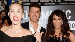 Miley Cyrus Causes Robin Thicke & Paula Patton Split