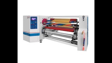 RED-S Masking Tape Rewinding Machine with Auto Cut-off, Auto Tabbing