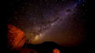 Milky Way over Namibia, Time Lapse HD