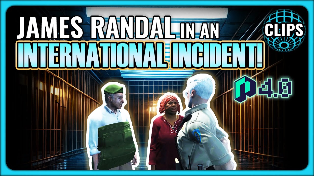 JAMES RANDAL IN AN INTERNATIONAL INCIDENT! NoPixel 4.0! - YouTube