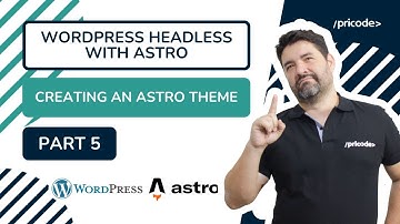 WordPress Headless with Astro  - Creating an Astro Theme Compatible with WP ( Homepage & Single )