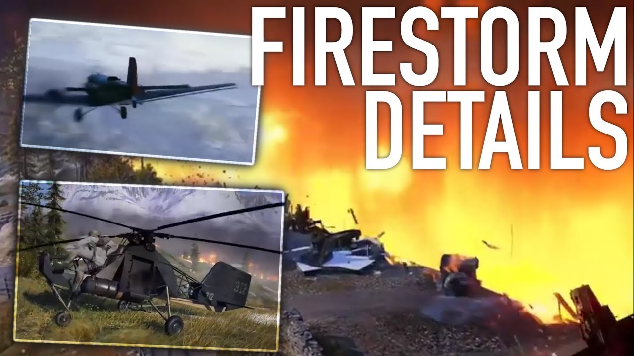 Battlefield 5 - Firestorm Leak Details! (Armor, New Helicopter, JU-52, Full Map View)