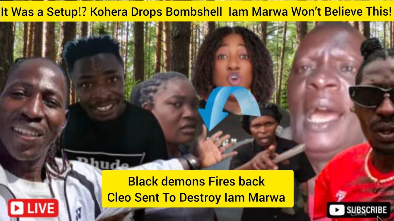 Truth Bomb! Kohera SNR Cries Out as Black Demon Breaks Silence@iammarwa ! 
