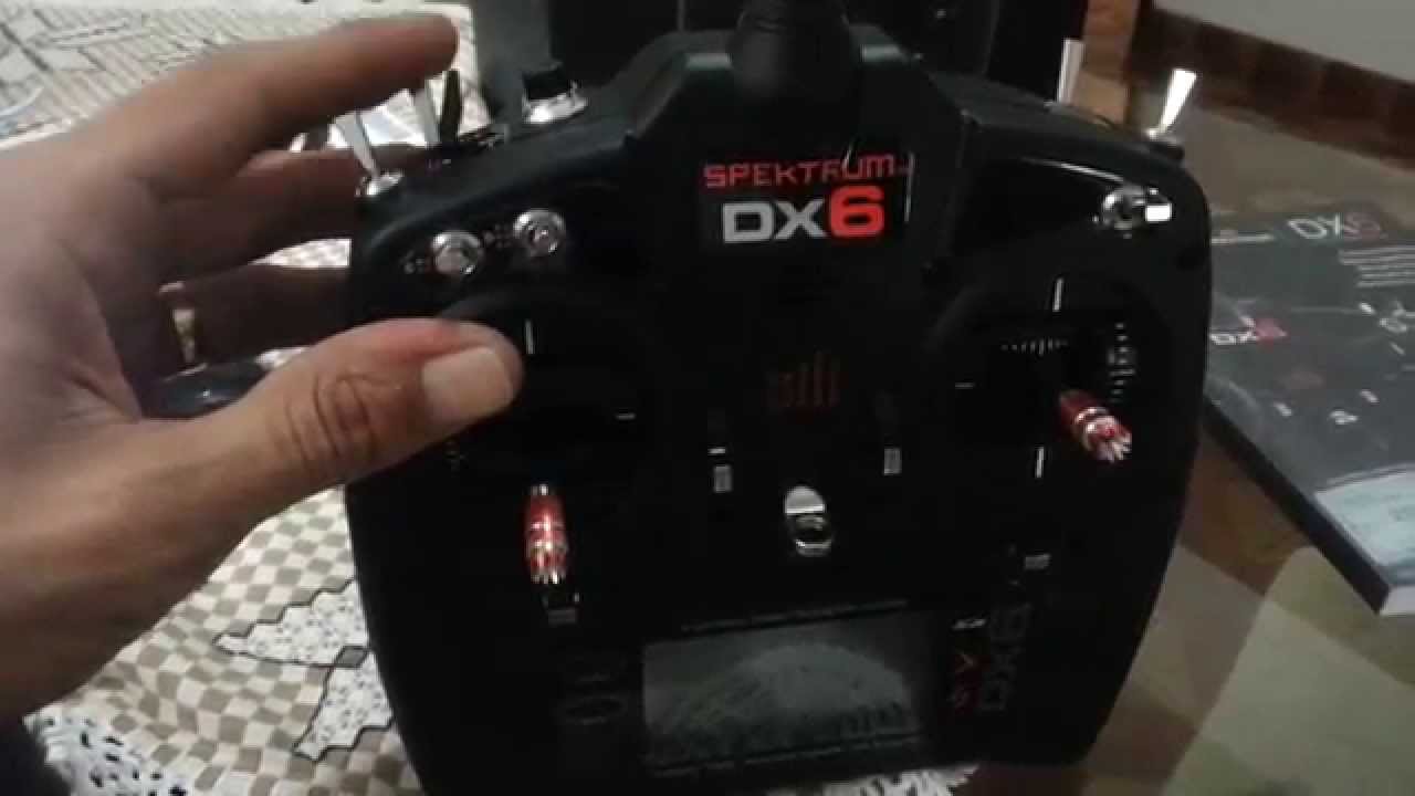Tx Spektrum DX6 - [MINI REVIEW] - YouTube