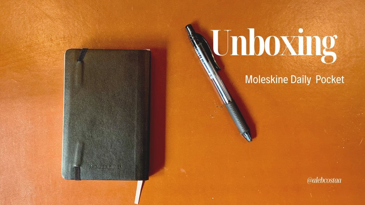 Unboxing Moleskine Daily Pocket YouTube Unboxing moleskine daily pocket youtube
