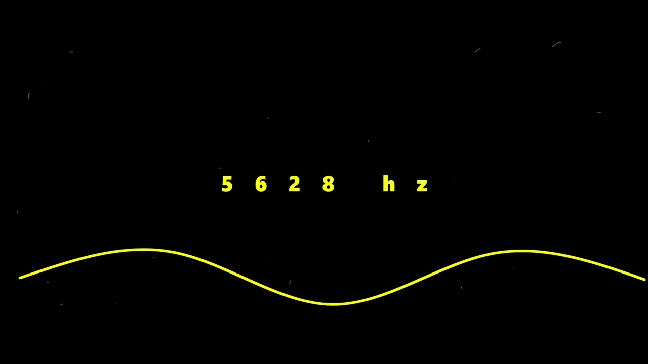 5628 HZ FREQUENCY PURE TONE 1 HOUR ЧАС