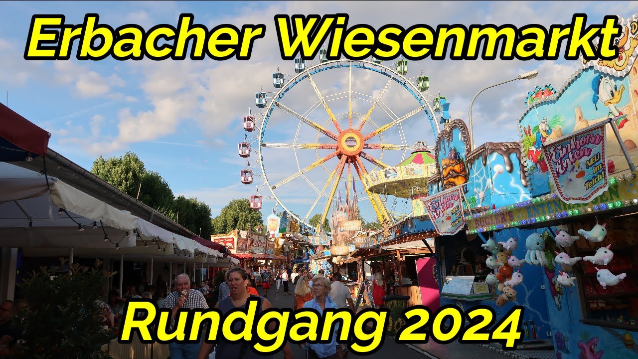 Erbacher Wiesenmarkt Rundgang 2024