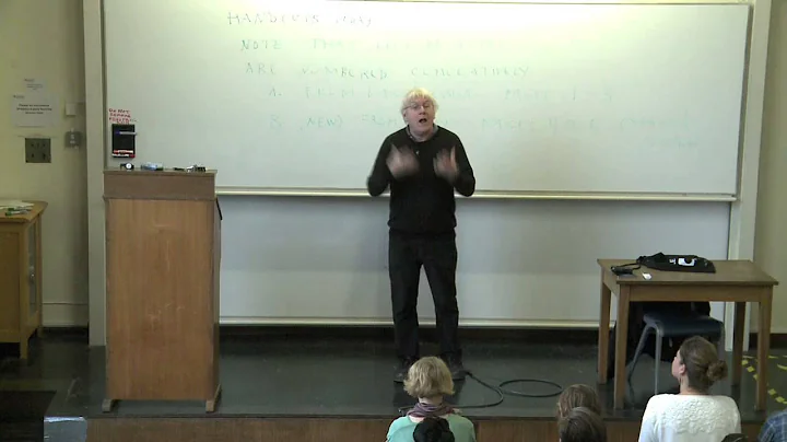 Nietzsche lecture by Prof. Raymond Geuss 2/7
