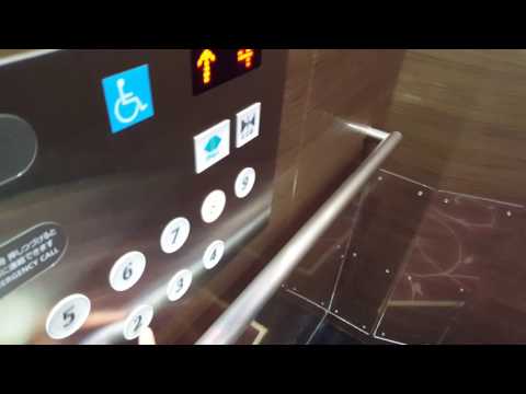 Hitachi Traction Elevators @Kyoto Tower Hotel, Japan