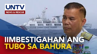 Tubo na ibinaon umano ng mga Chinese sa gitna ng Bajo de Masinloc, iimbestigahan ng PH Navy