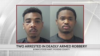 2 charged in Easley convenience store shooting death, robbery case