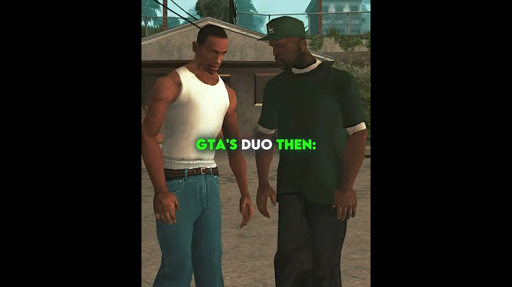 GTA'S DUO THEN VS NOW: #edit #gta #duo #shorts