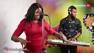 Video thumbnail of "Live Worship Session (What a Marvelous God - [Chinyere Udoma]) with Blessing Iduh"