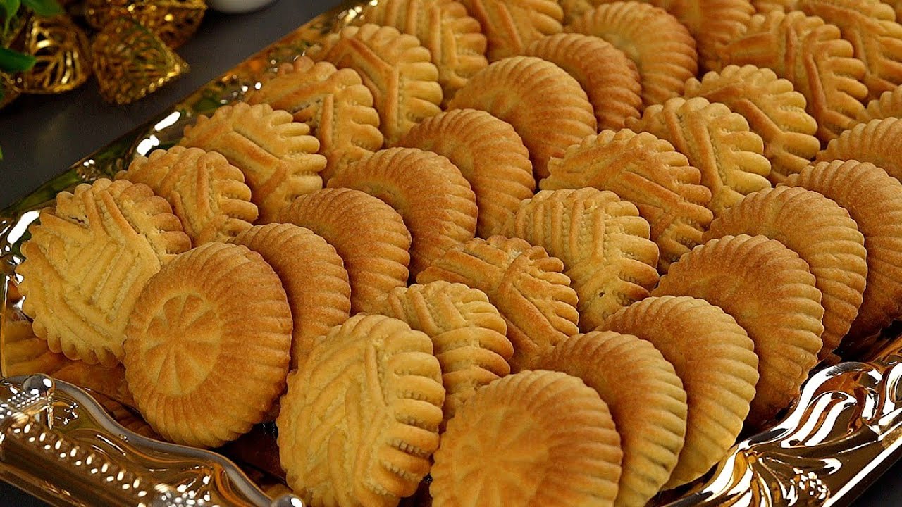 معمول الزبادي الفاخر 👌🏻برسمة ثابتة وقوام ناعم جدا و طريقة القهوة العربية للضيافة