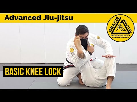 Advanced Jiujitsu - Basic Knee Lock for BJJ