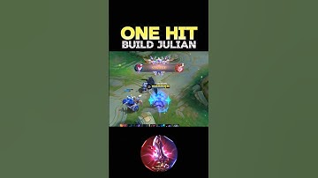 😱 WATCH THIS - BEST BUILD JULIAN 2024❓(ONE HIT) ~ MLBB🔥 #mobilelegends #onehitbuild #julian #shorts