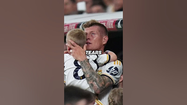 TONI KROOS' LAST MATCH AT SANTIAGO BERNABEU WENT LIKE THIS 🥲🩶 #football #realmadrid #shorts