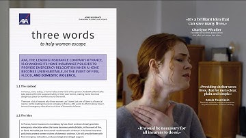 AXA - Three Words (case study)