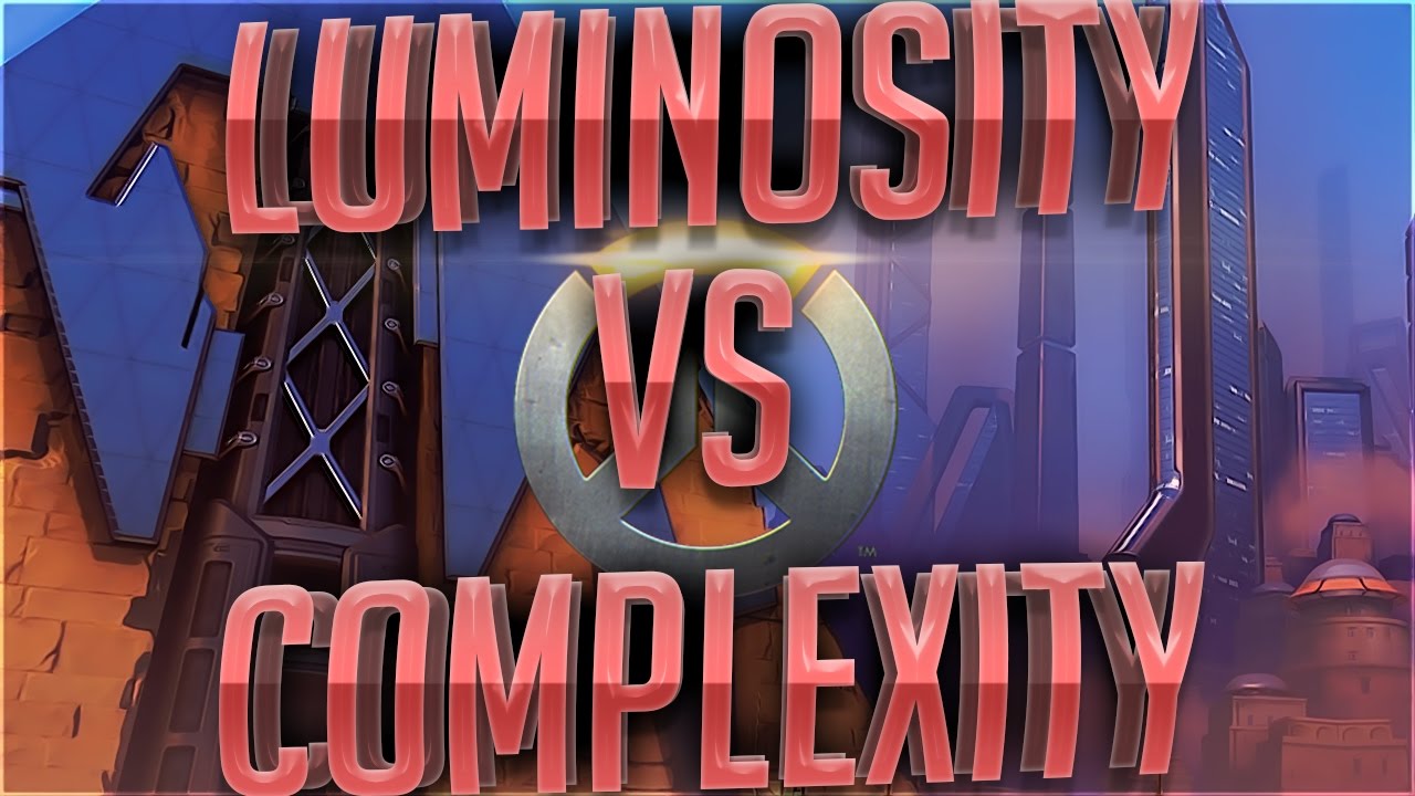 Overwatch Luminosity Gaming vs Complexity Gaming Pax South 3rd/4th place map 3