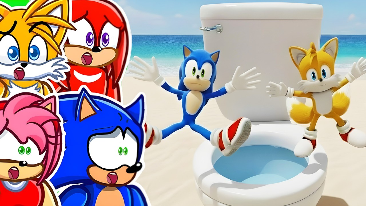 Самые смешные куклы Соник и Тейлз!!