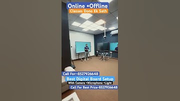 #How_To_Teach_Online II hybrid Class Setup Online+Offline Smart Infovision
