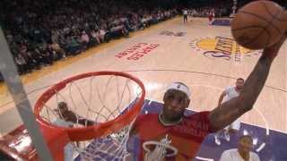 Lebron James Two AMAZING Alley-Oops on ☆Christmas Day☆!