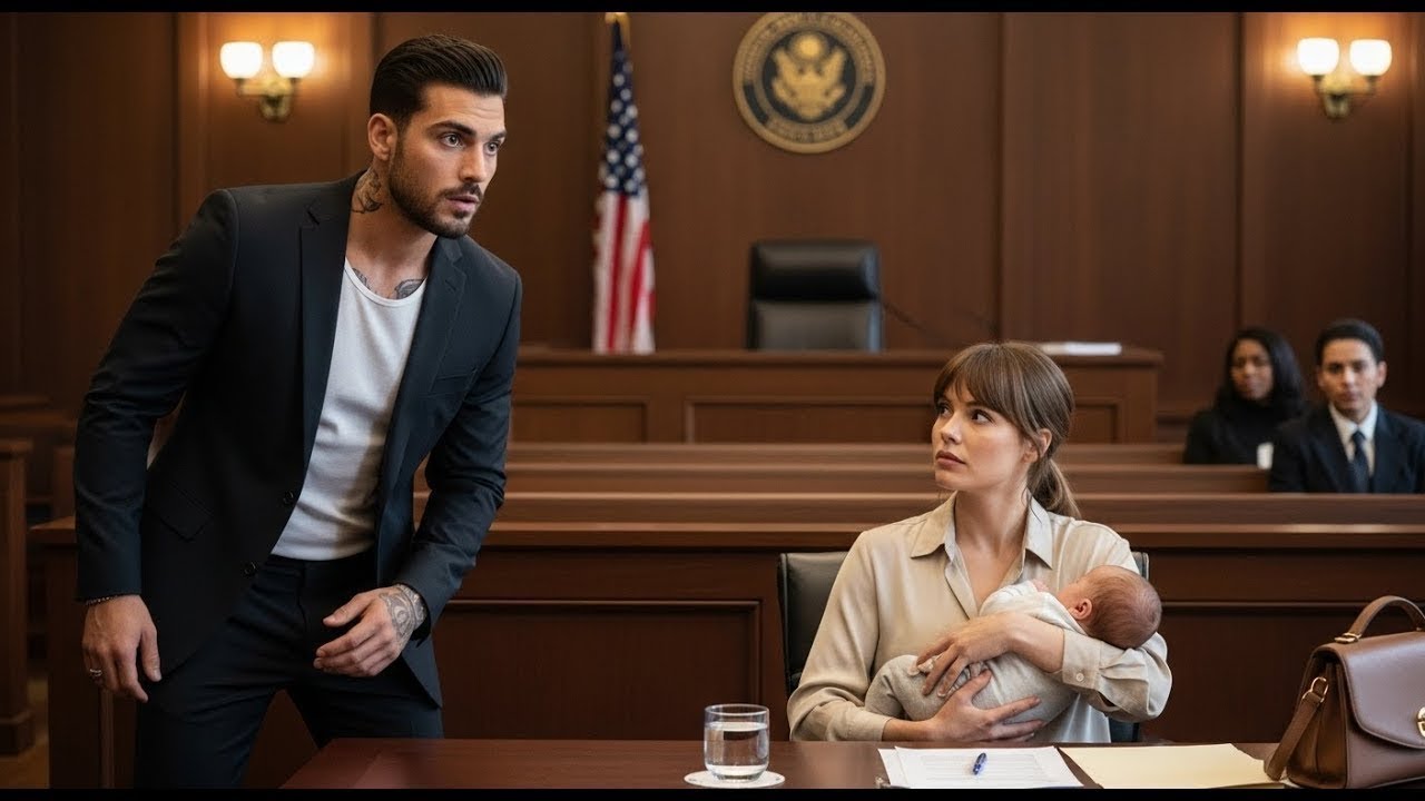 El jefe de la mafia fue a divorciarse pero se congeló totalmente al ver a ese bebé allí