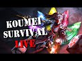 Koumei Survival, but every time I roll triple 6 I have to use the Mk1-Braton