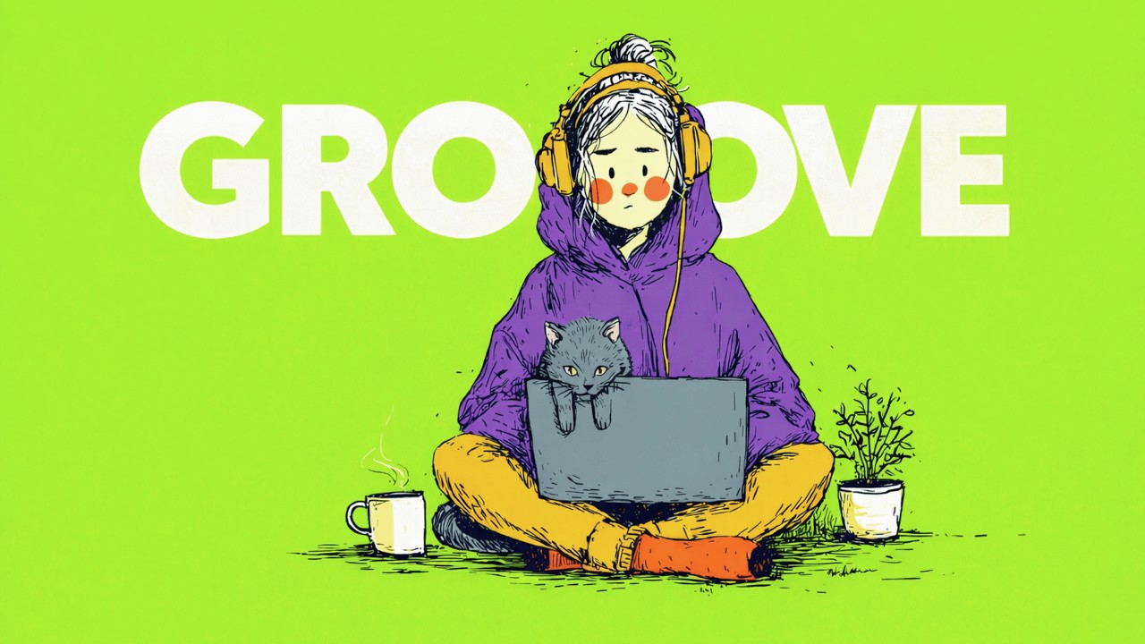 Chill Groove Pop для Фокуса и Расслабления | Изменяющиеся Визуалы и Плавные Биты | Vol. 12