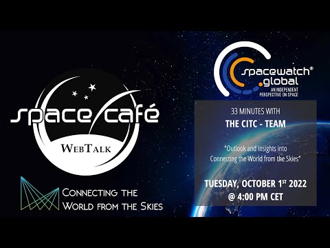 Space Café WebTalk The CITC 2022 Team 1 November 2022