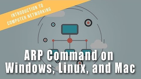 Live Demo: ARP Command on Windows, Linux, and Mac | Intro to Computer Networks Course Preview