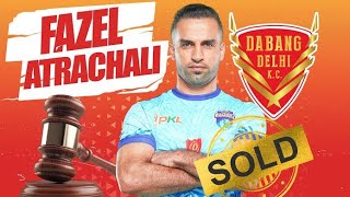 Pkl Season 12 Auction 2025 Sultan Fazel Sold Out Pro Kabaddi