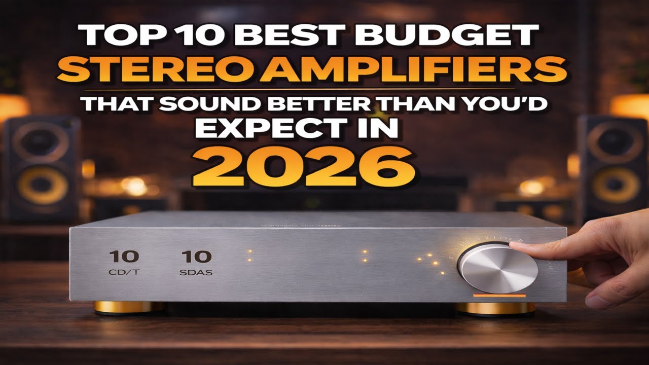 Top 10 Best Budget Stereo Amplifiers of 2026 — Sound That Surpasses ...
