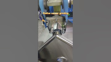 Corner grinding machine #sink machines#handmade kitchen sink grinding machine#inside corner grinding