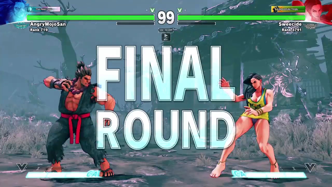 SFV   Angrymojosan Akuma PERFECT Compilation