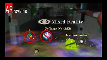 Mixed Reality: Without Google Tango OR Apple ARKit