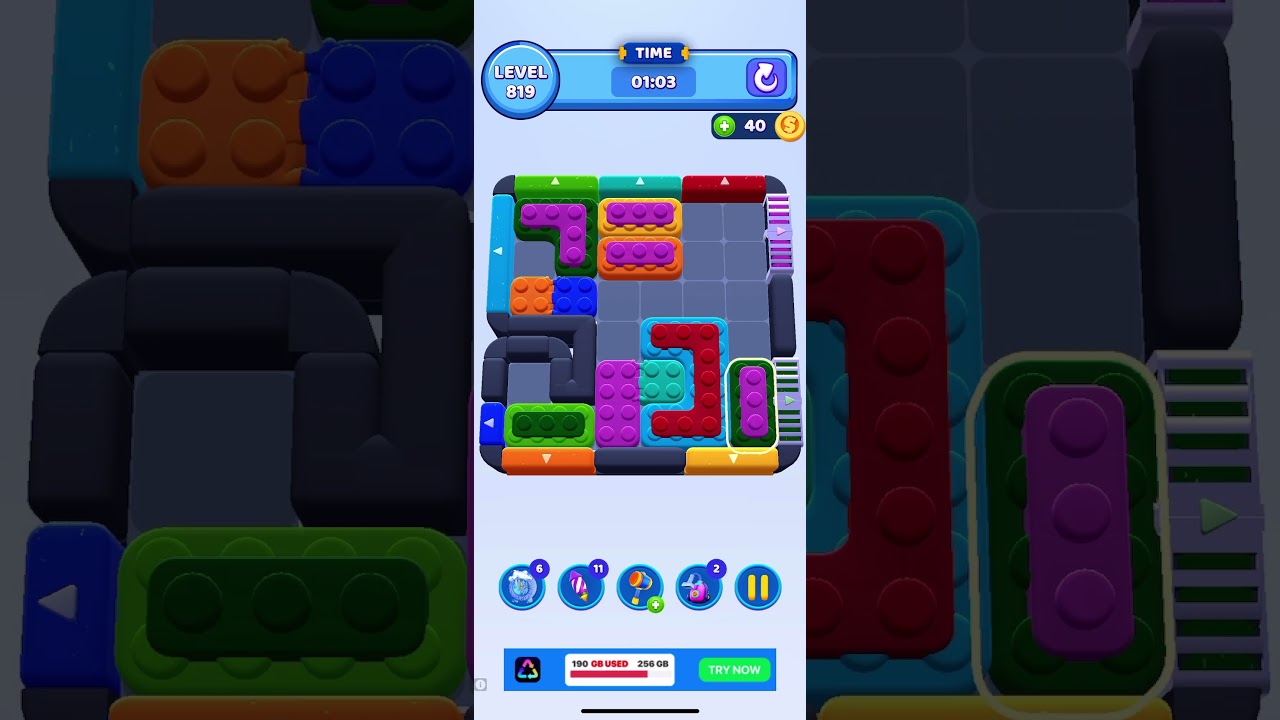 Color block jam 819 walkthrough 