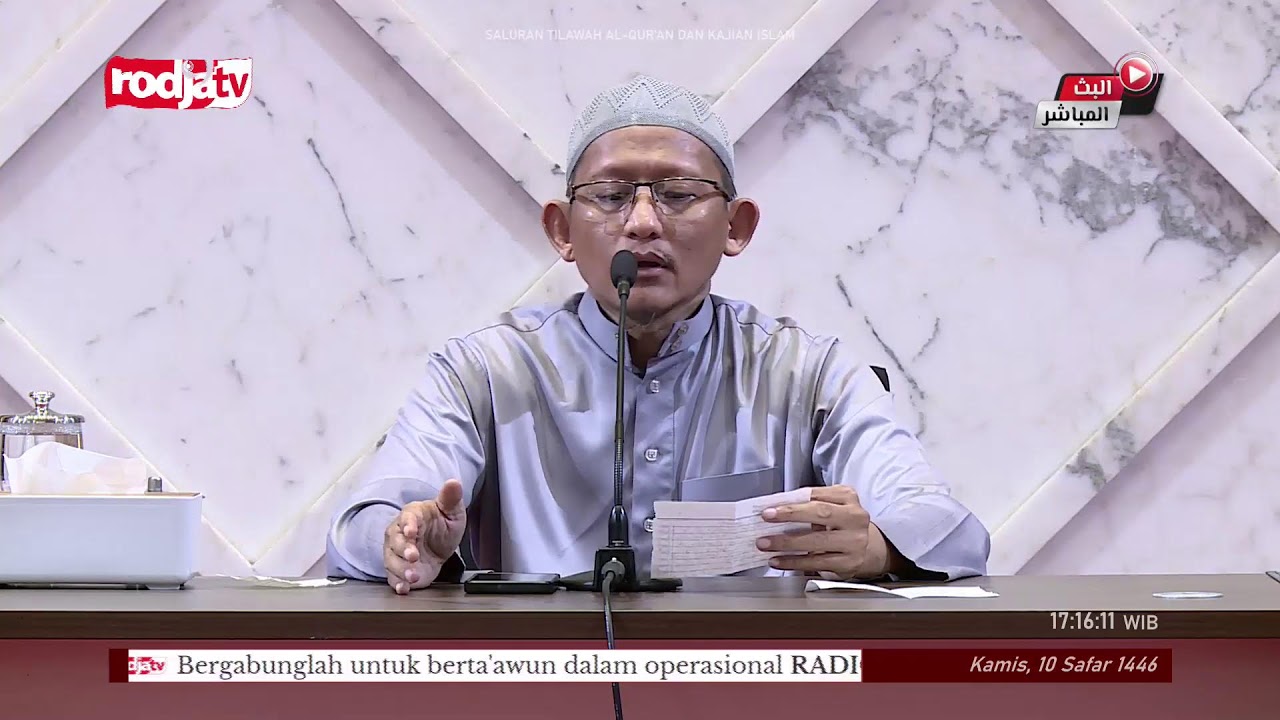 [LIVE] Ustadz Abu Yahya Badrussalam, Lc. | Ushul Tsalatsah