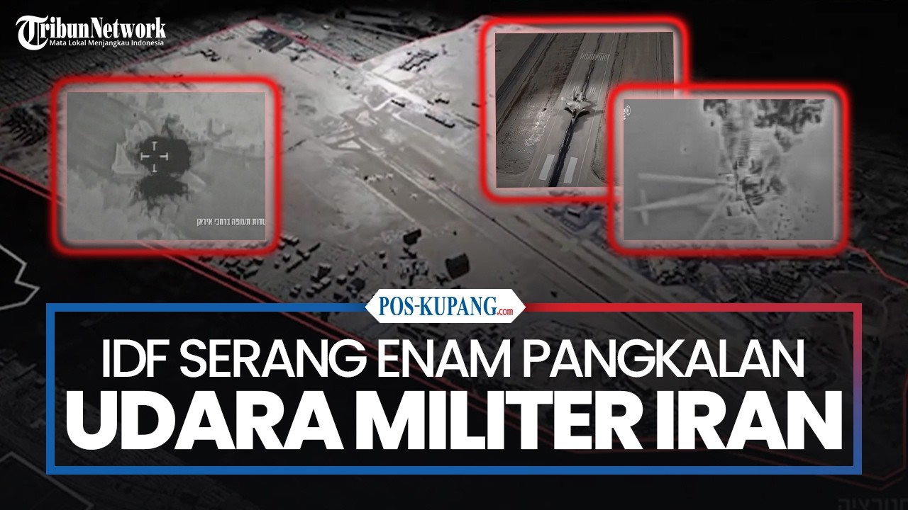 IDF Bombardir 6 Pangkalan Udara Militer Iran,3 Jet Tempur dan 2 Helikopter Dihancurkan