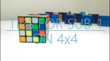 How to be Sub-1 on 4x4